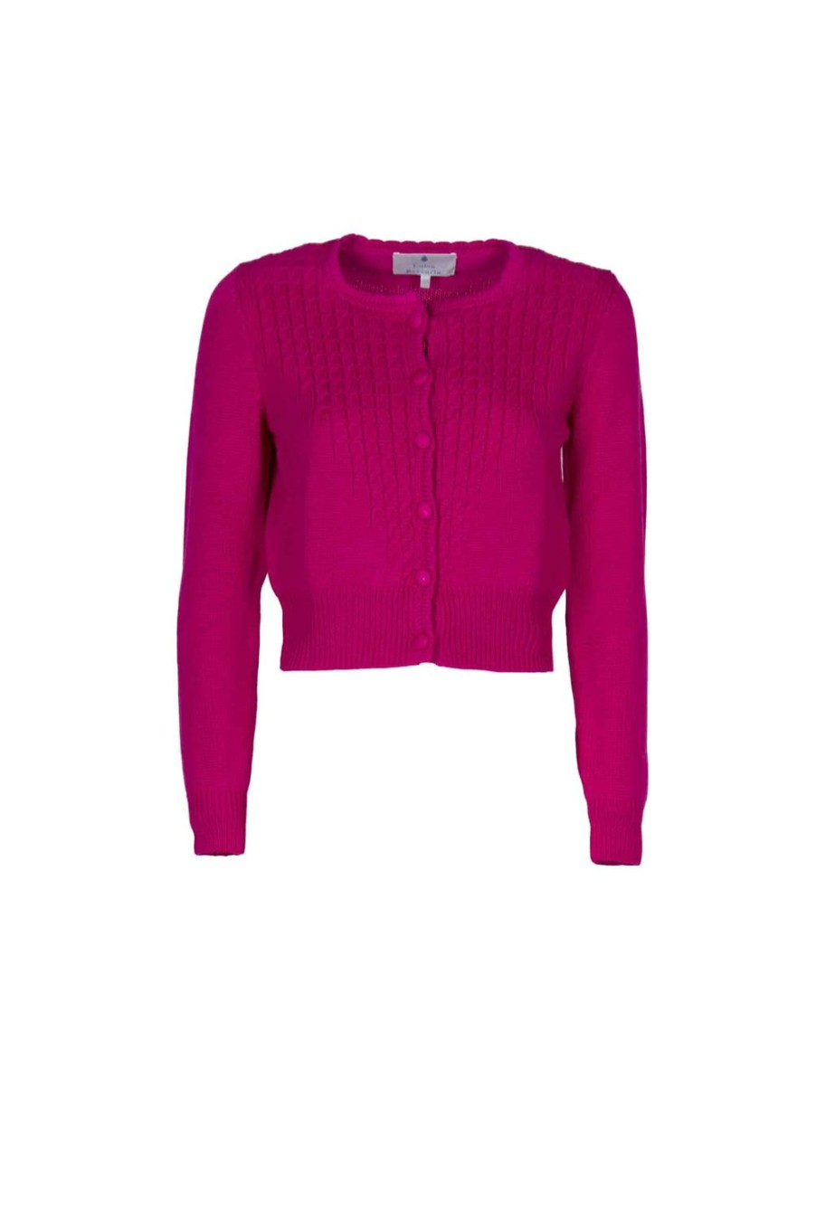 Knitwear | Luisa Beccaria Cable Knit Cardigan With Buttons Marc