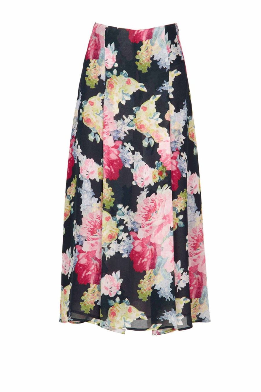 Skirts | Luisa Beccaria Floral Crepe Skirt