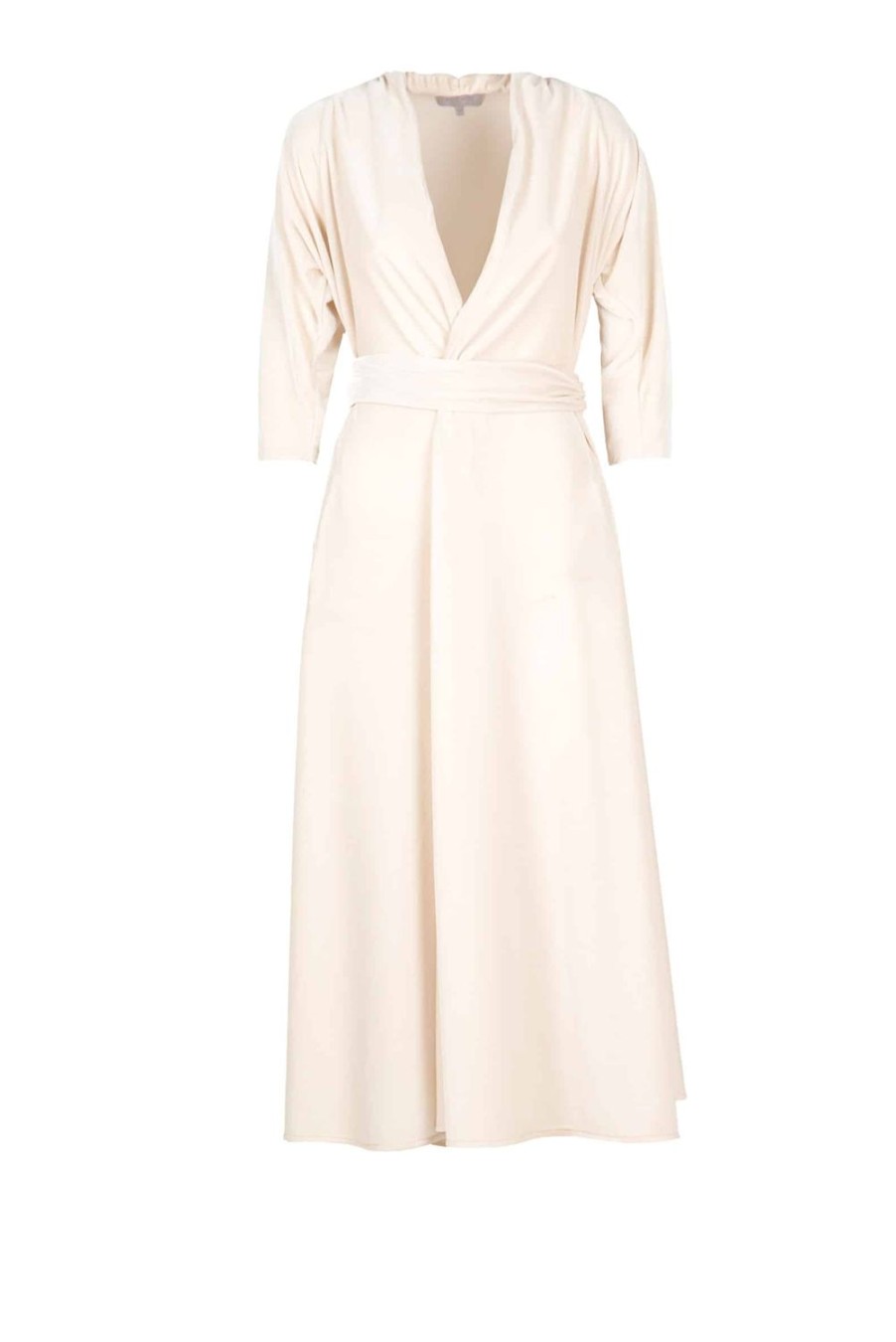 Dresses | Luisa Beccaria Velvet Luisa Dress In White