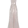 Dresses | Luisa Beccaria Sequin Gown With A Trail