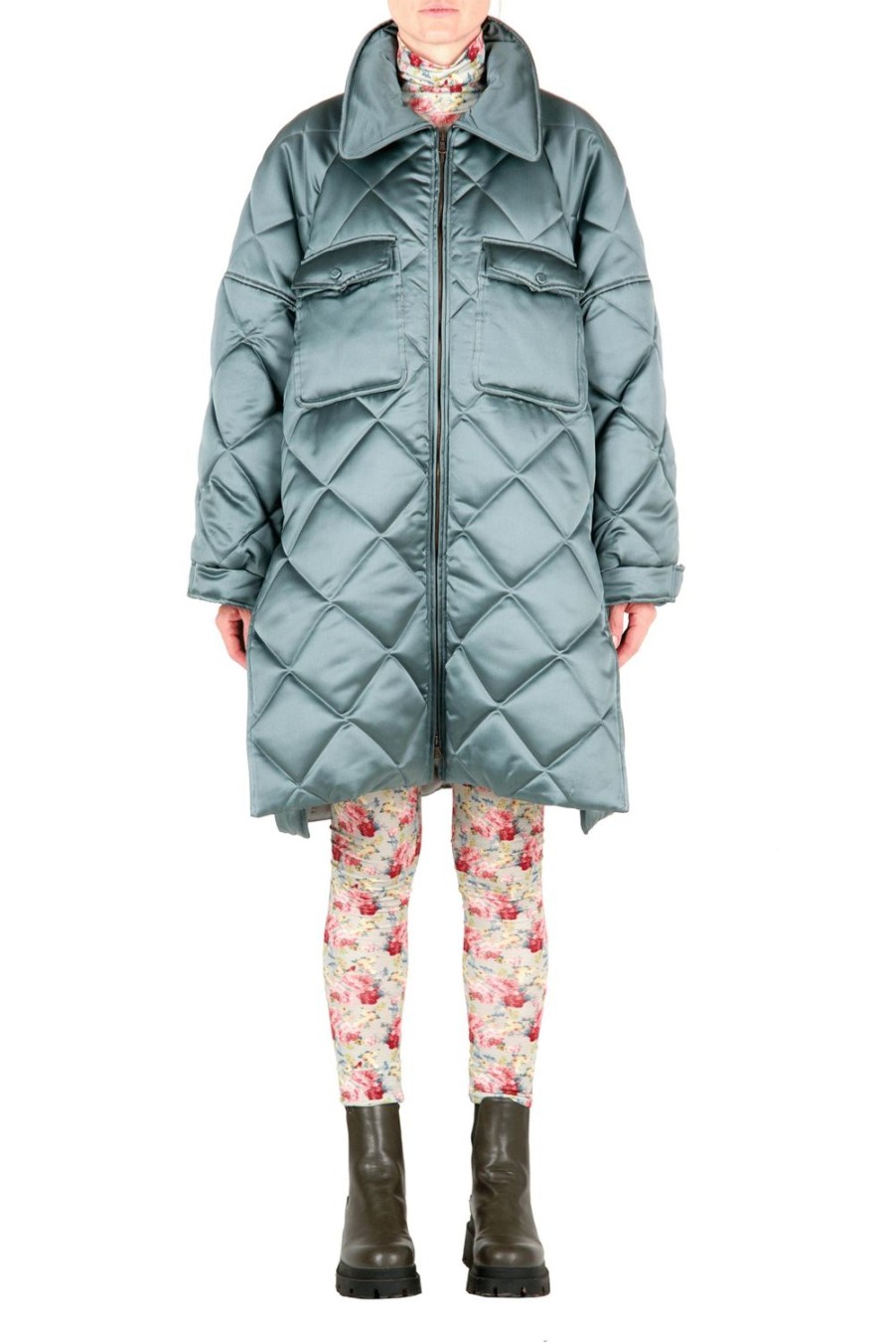 Jackets & Coats | Luisa Beccaria Quilted Coat