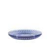 Plate | Luisa Beccaria Blue Set Of Two Glass Fruit Plate