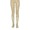 Tights | Luisa Beccaria Flower Garland Tights