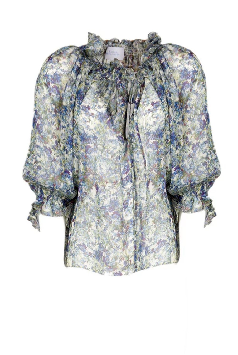 Tops & Blouses | Luisa Beccaria Chiffon Printed Blouse