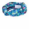 Headband | Luisa Beccaria Micro Anemones Velvet Braided Power Hairband