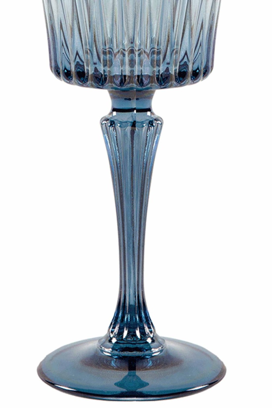 Wine | Luisa Beccaria Shade Blue To Green Set Of Two Domina Wine Glass