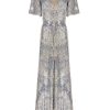 Dresses | Luisa Beccaria Marble Sequin Bottoncino Dress