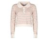 Knitwear | Luisa Beccaria Flower Polo Sweater