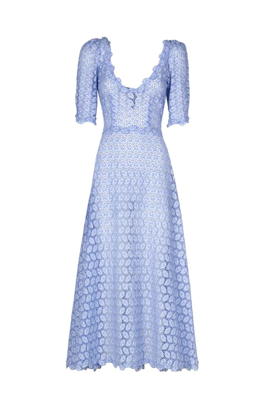 Dresses | Luisa Beccaria Broderie Anglaise Midi Dress