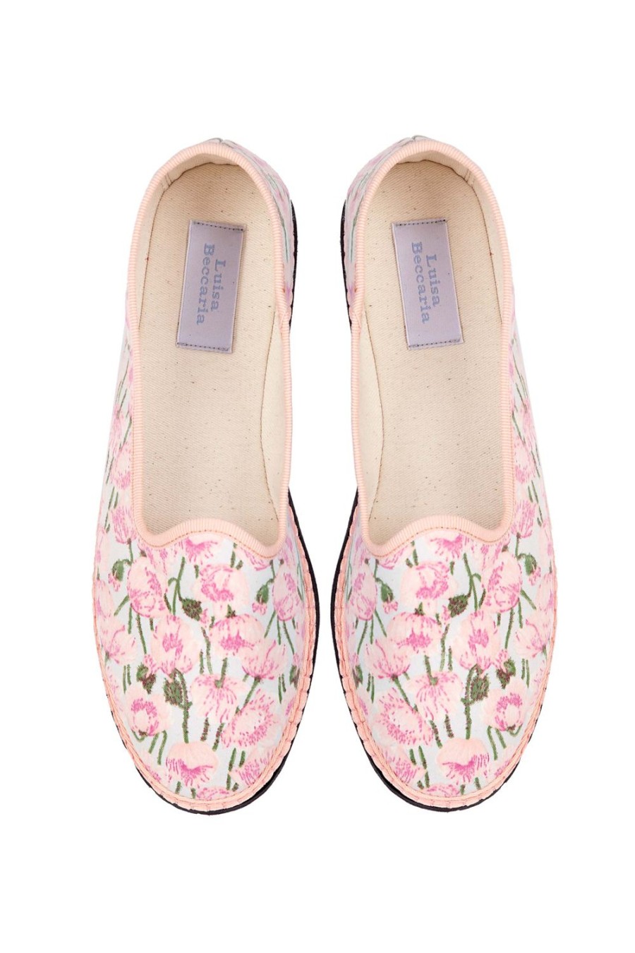 Shoes | Luisa Beccaria Pink Poppoins Vibi Loafers