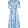 Dresses | Luisa Beccaria Luisa Wrap Herbarium Print Cotton Dress