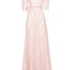 Dresses | Luisa Beccaria Floral Embroidered V-Neck Dress