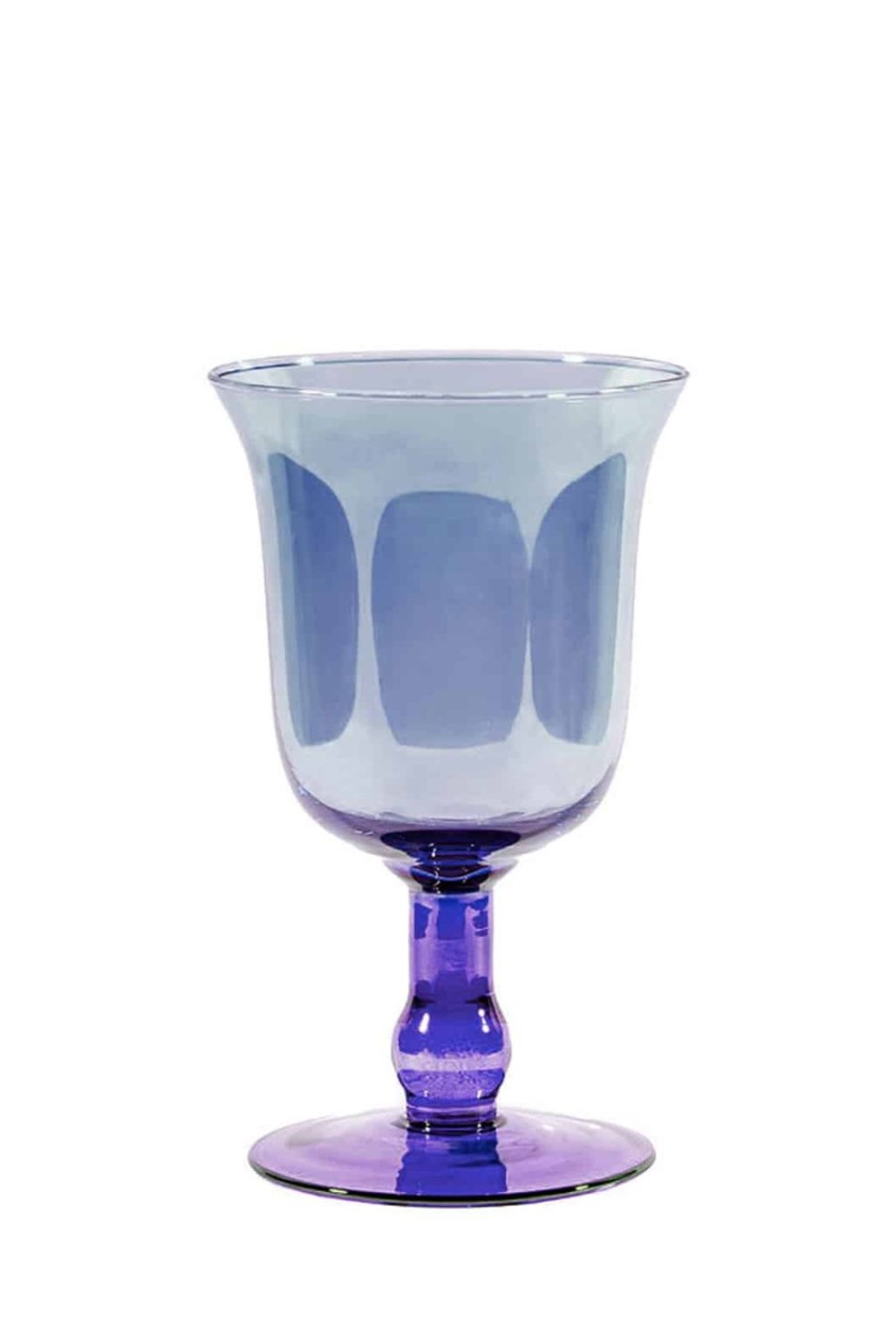 Vase | Luisa Beccaria Shade Purple To Blue Small Candle Vase