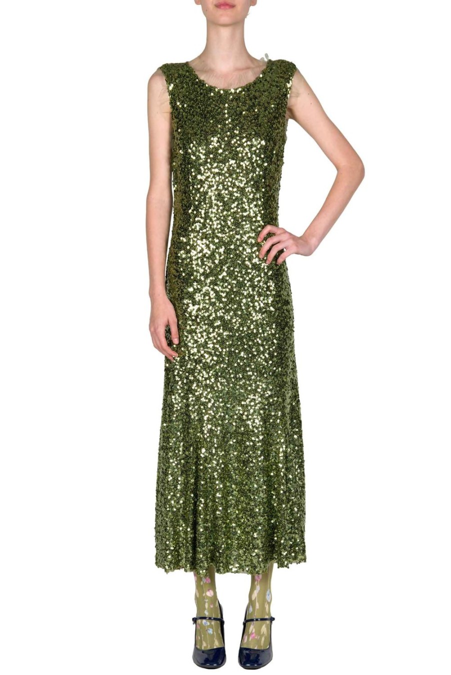 Dresses | Luisa Beccaria Sleeveless Sequin Dress