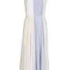 Dresses | Luisa Beccaria Pleated Two Tone Midi Dress