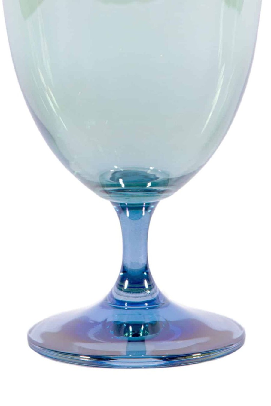 Water | Luisa Beccaria Shade Blue To Green Set Of Two Water Glass