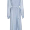 Dresses | Luisa Beccaria Pleated Chiffon Dress