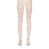 Tights | Luisa Beccaria Vintage Buds Tights Cream