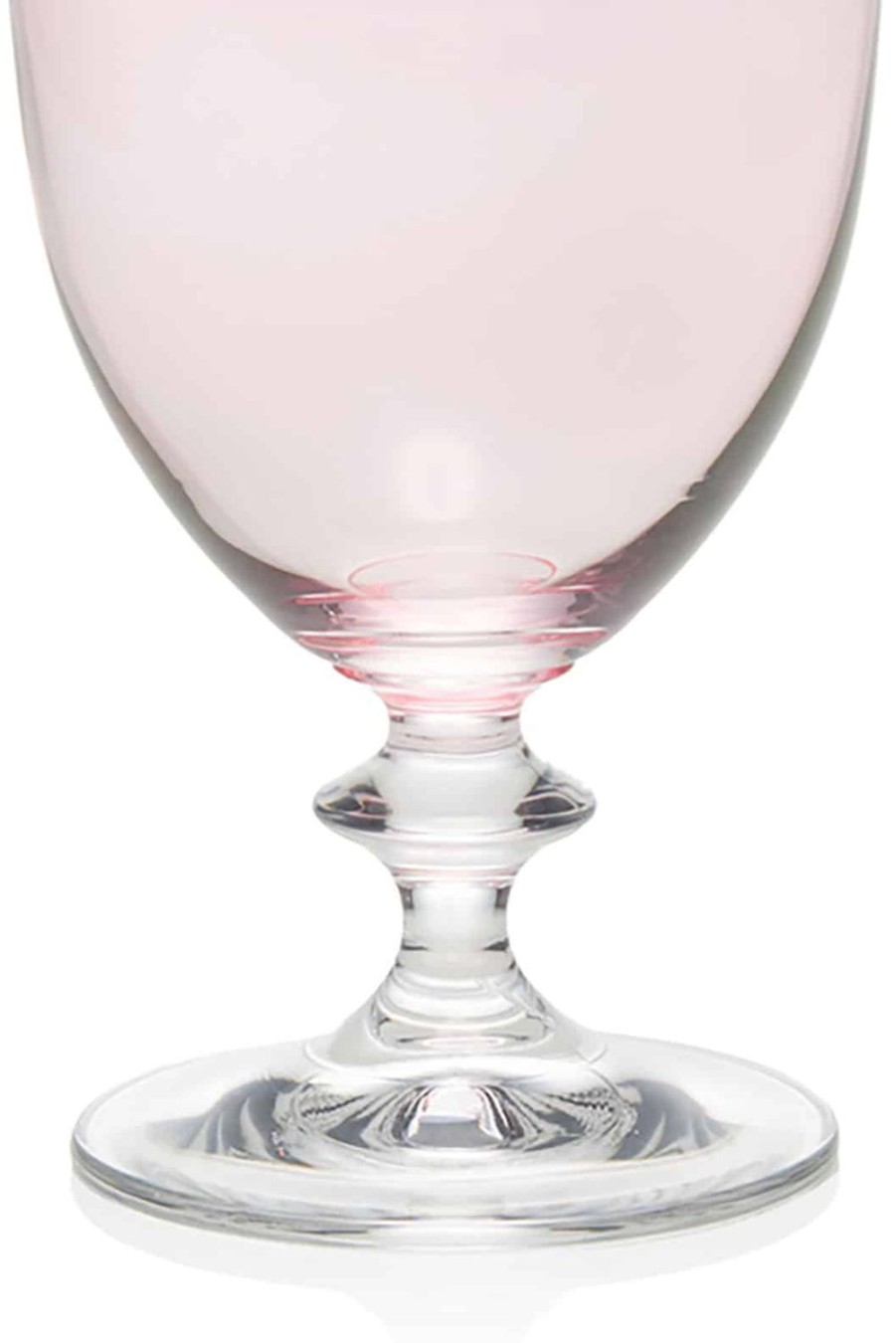 Water | Luisa Beccaria Pink Set Of Two Rosy Water Glass