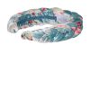 Headband | Luisa Beccaria Blue Velvet Roses Buds Braided Power Hairband