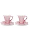 Cups | Luisa Beccaria Pink Set Of Two Doge Coffee Cups