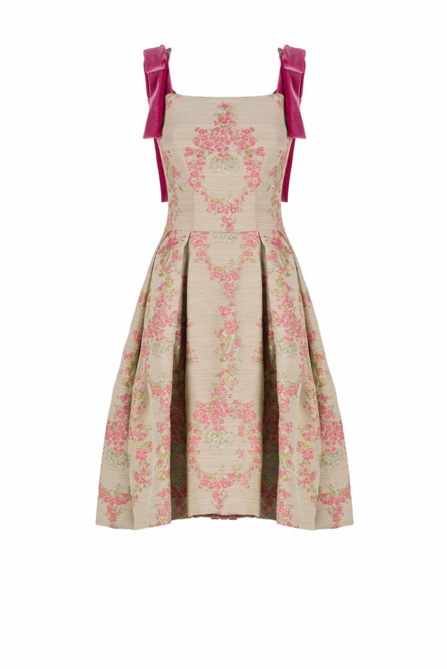 Dresses | Luisa Beccaria Brocade Mini Dress