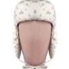 Hat | Luisa Beccaria Winter Garden White Aviator Hat