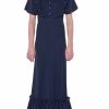 Dresses | Luisa Beccaria Short Sleeve Collared Dress