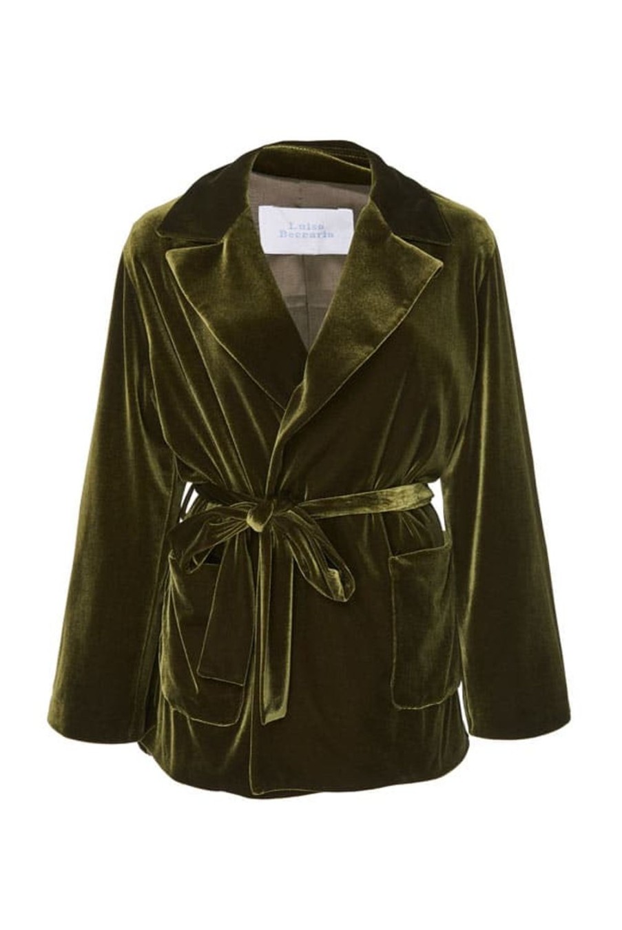 Jackets & Coats | Luisa Beccaria Velvet Robe Jacket