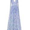 Dresses | Luisa Beccaria Gown With Flower Embroidery