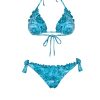 Swimwear | Luisa Beccaria Triangle And Slip Bikini Turquoise