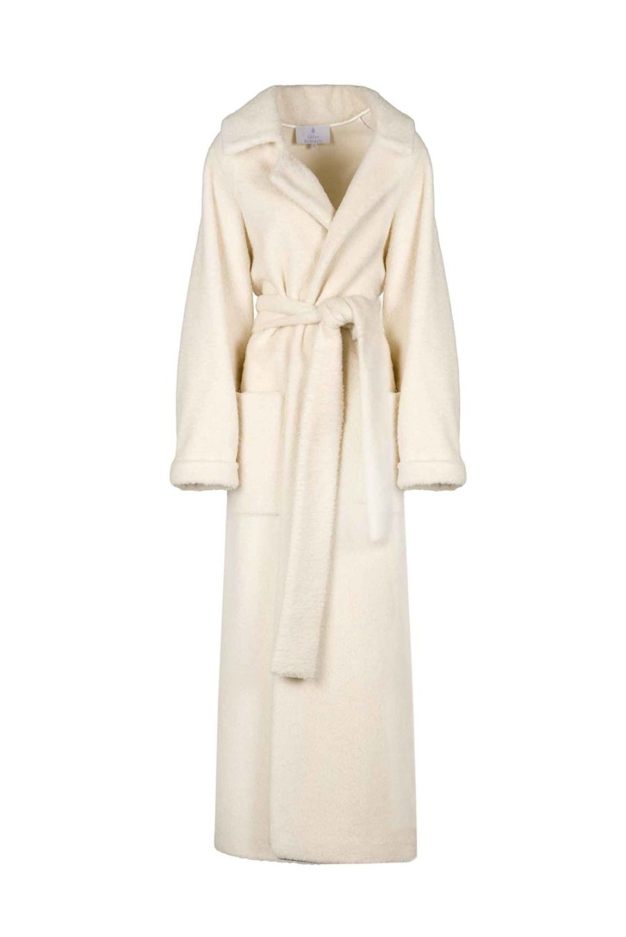 Jackets & Coats | Luisa Beccaria White Maxi Wool Coat