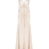 Dresses | Luisa Beccaria Blooming Mirage Sleeveless Bottoncino Dress