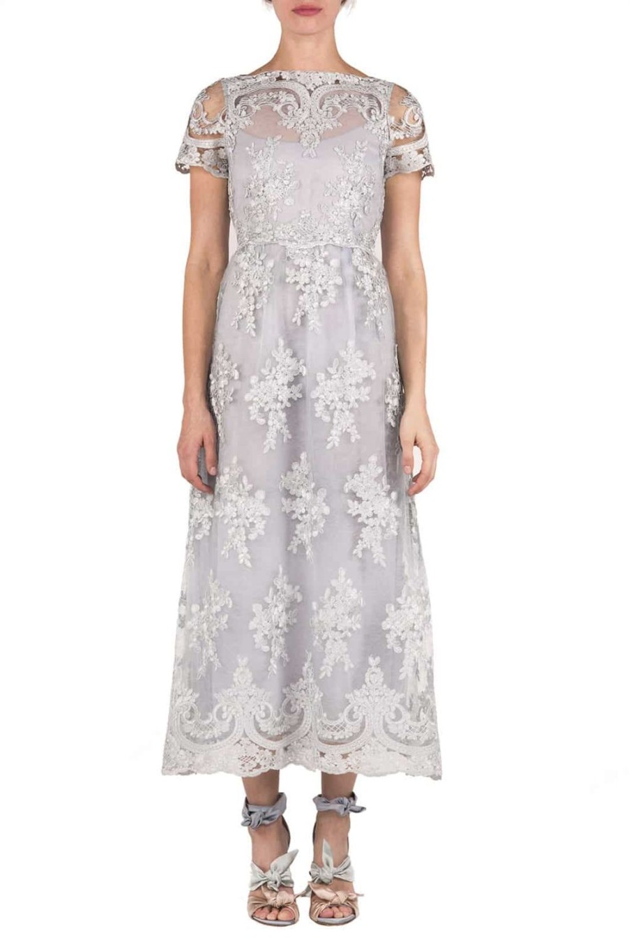 Dresses | Luisa Beccaria Floral Lace Midi Dress