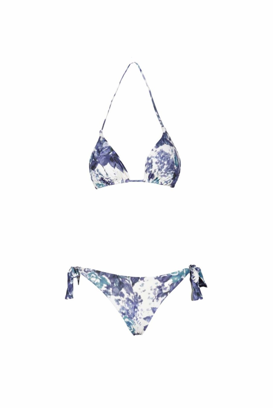 Swimwear | Luisa Beccaria Triangle And Slip Bikini Capri