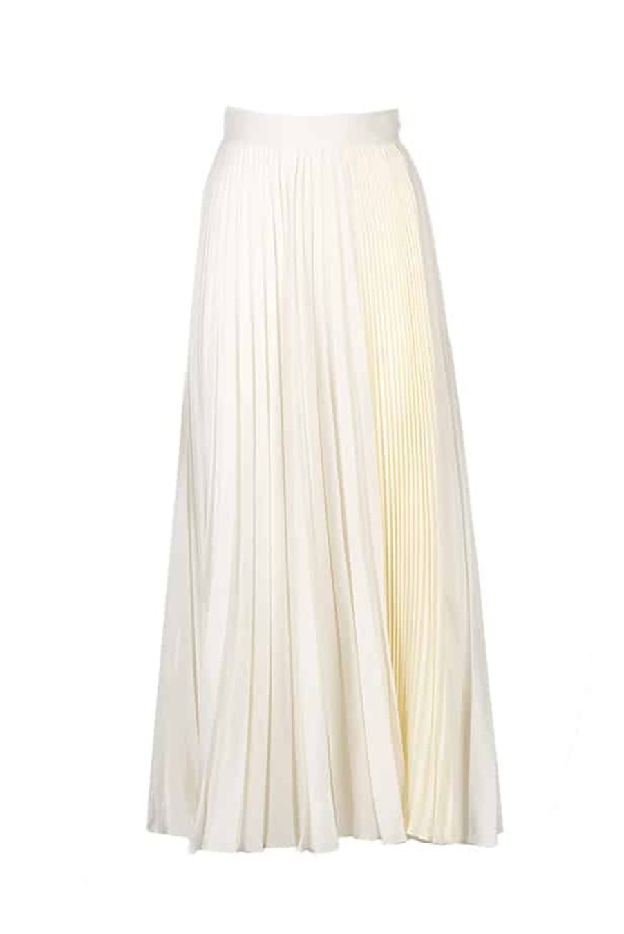 Skirts | Luisa Beccaria Pleated Crepe De Chine Midi Skirt